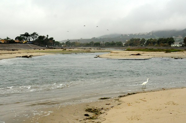 Rain causes Surfrider Beach to breach (J. Kenney 12/3/12)