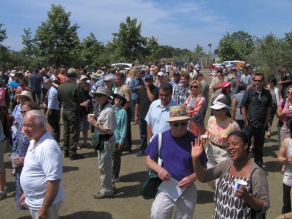 Part of the crowd (L. Johnson 5/3/13)