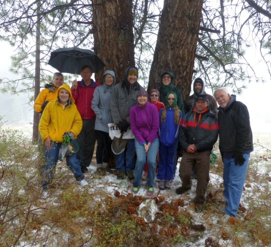 The group gathers to pay last respects to Maja