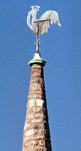Rooster on top of First Presbyterian Church, Wilmington, NC (MyReporter)
