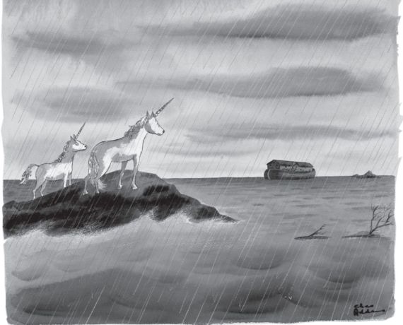 Cartoon by Charles Addams