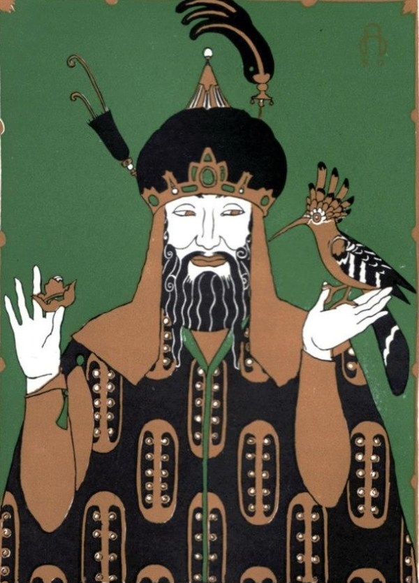 The Hoopoe - explorer, spy & messenger all rolled into one - sits on King Solomon's hand (Google - Pinterest)